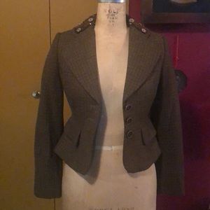 Banana Republic beaded blazer